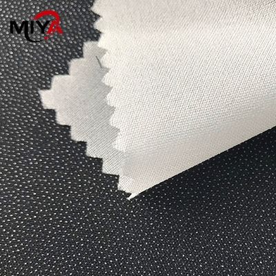 L'interlining doux / l'interfaçage de la structure tricotée échantillon lavable 40\u00b0C OEKO TEX Standard 100