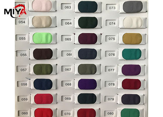 Polyester 100% coloré de interlignage tissé de 30D 50D 75D pour la robe des femmes